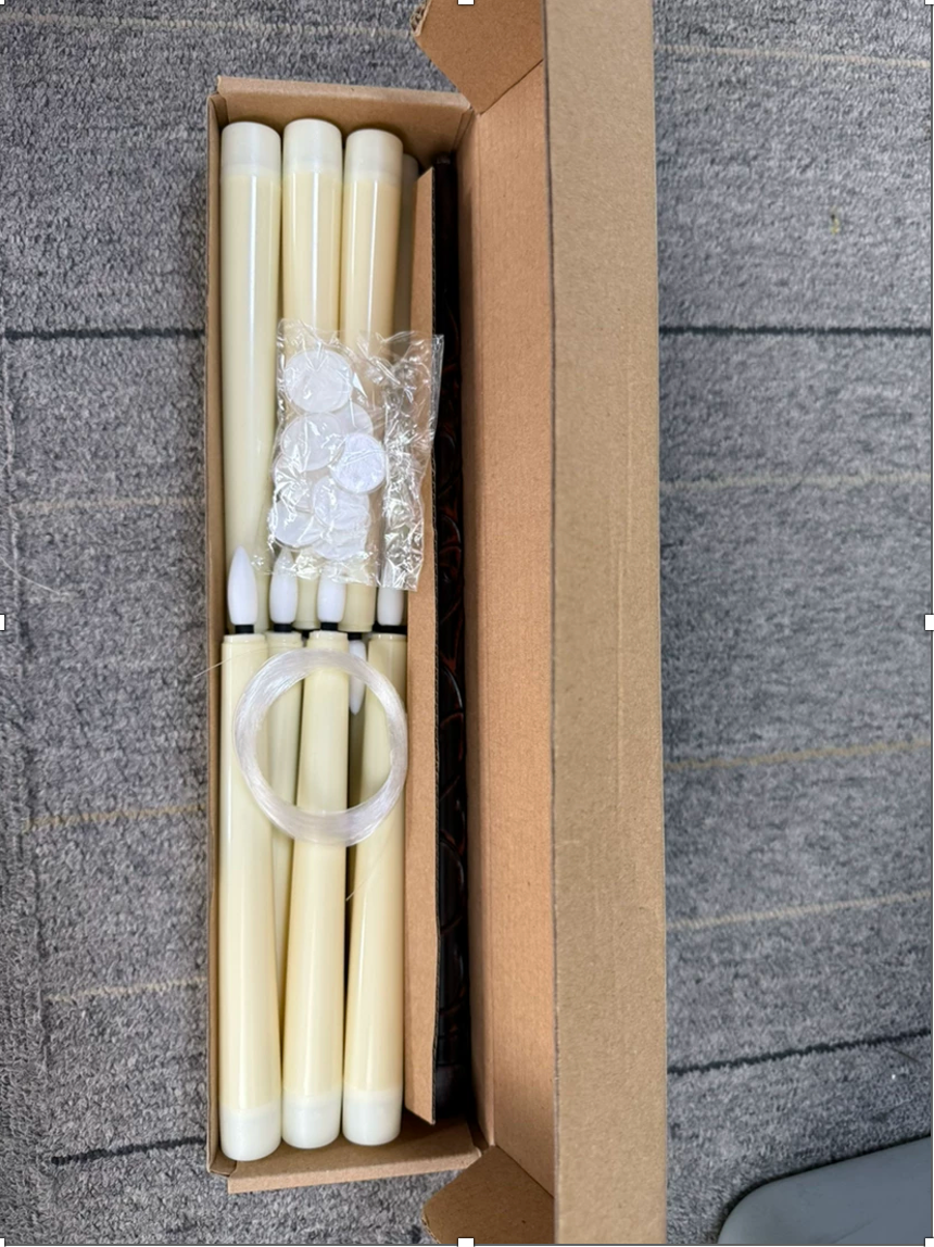 Floating Candles with Wand Remote (Set of 12)