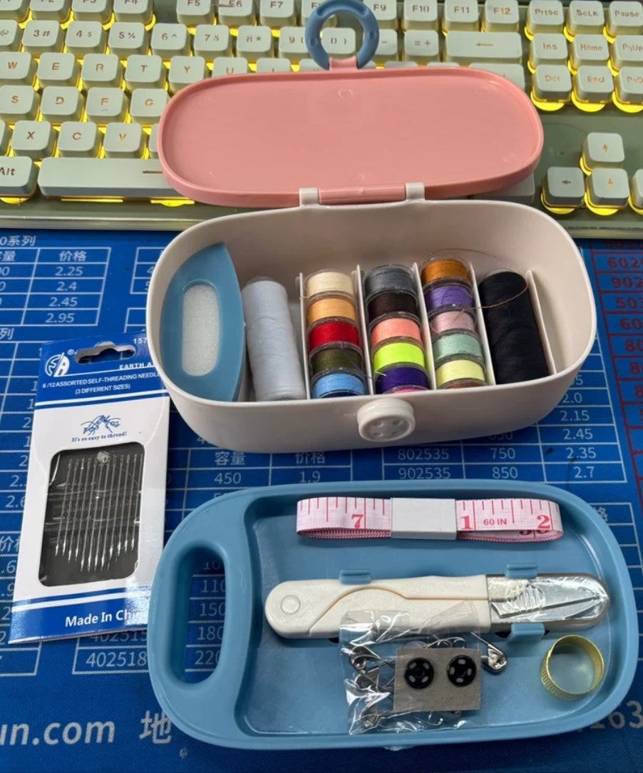 Thread Sewing Accessories Kit Box